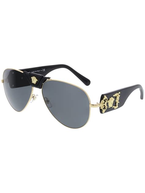 gold versace glasses men